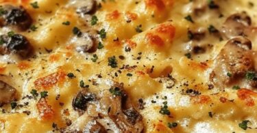 Gratin de Pâtes aux Champignons de Cyril Lignac