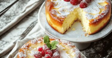 Gâteau Rapide et Crémeux aux 3 Yaourts et 2 Œufs