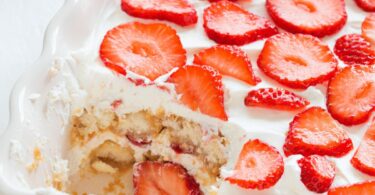 Tiramisu aux Fraises