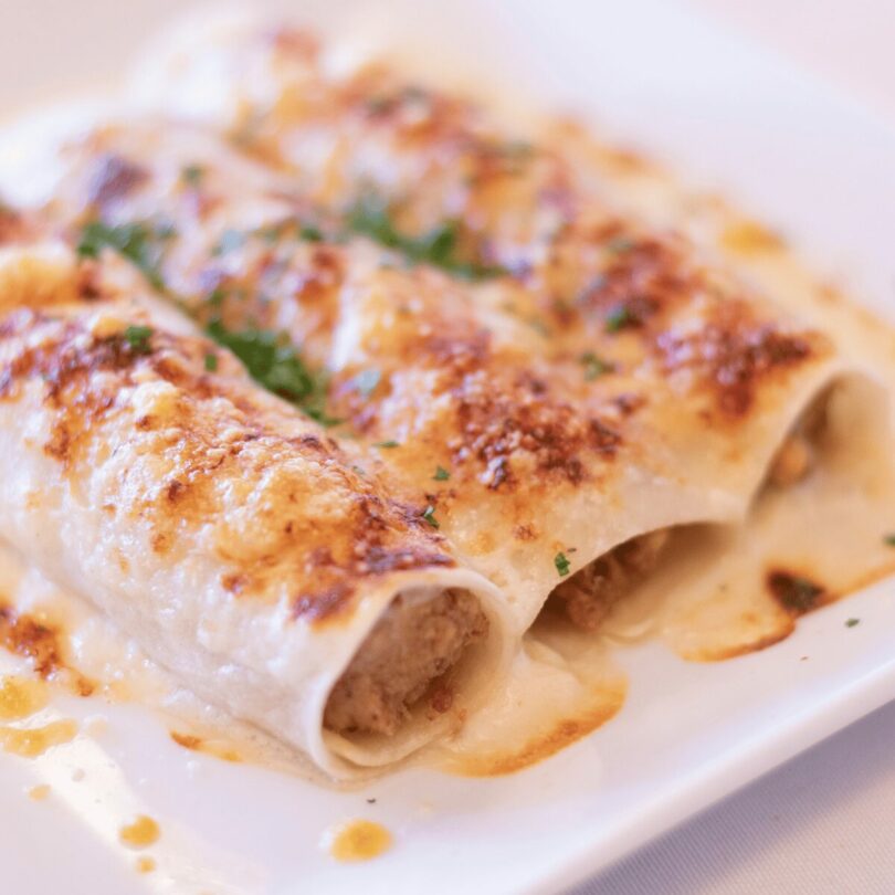 Cannellonis à la Viande et Sauce Béchamel