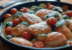 Émincé de Poulet aux Courgettes et Tomates Cerises