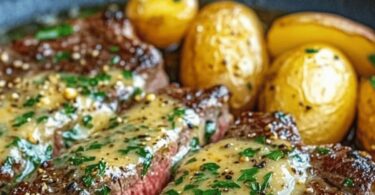 Bœuf Sauté aux Pommes de Terre Rôties