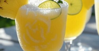 Mocktails Rafraîchissants à l’Ananas et Noix de Coco