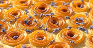 Tarte Fine aux Abricots et Lavande