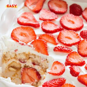 Charlotte aux Fraises Façon Tiramisu