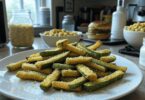 Frites de Courgettes au Parmesan Cuites au Four