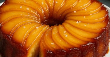 Gâteau aux Pommes Tomber Terre