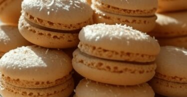 Macarons au Coco à 30 Calories