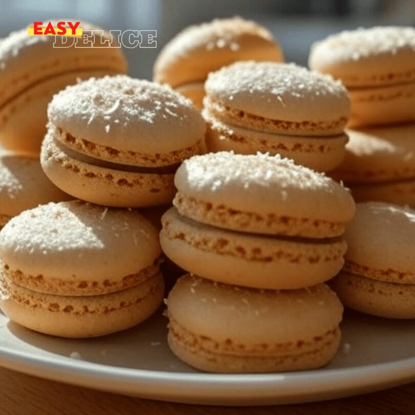 Macarons au Coco à 30 Calories