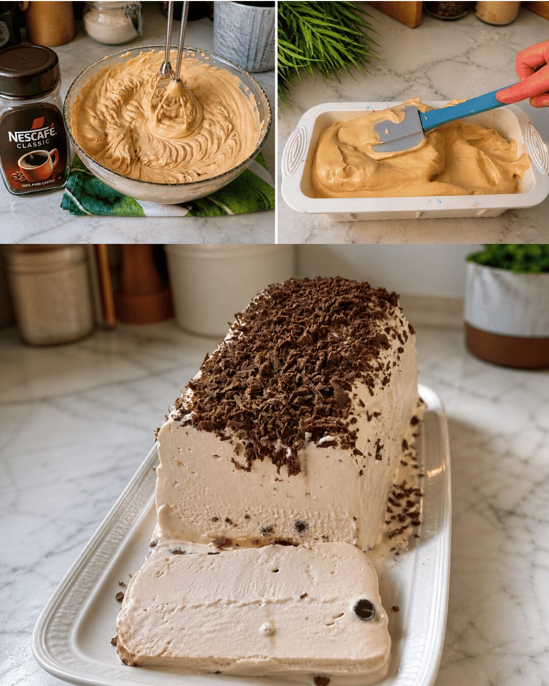 Semifreddo au Café Sans Œufs