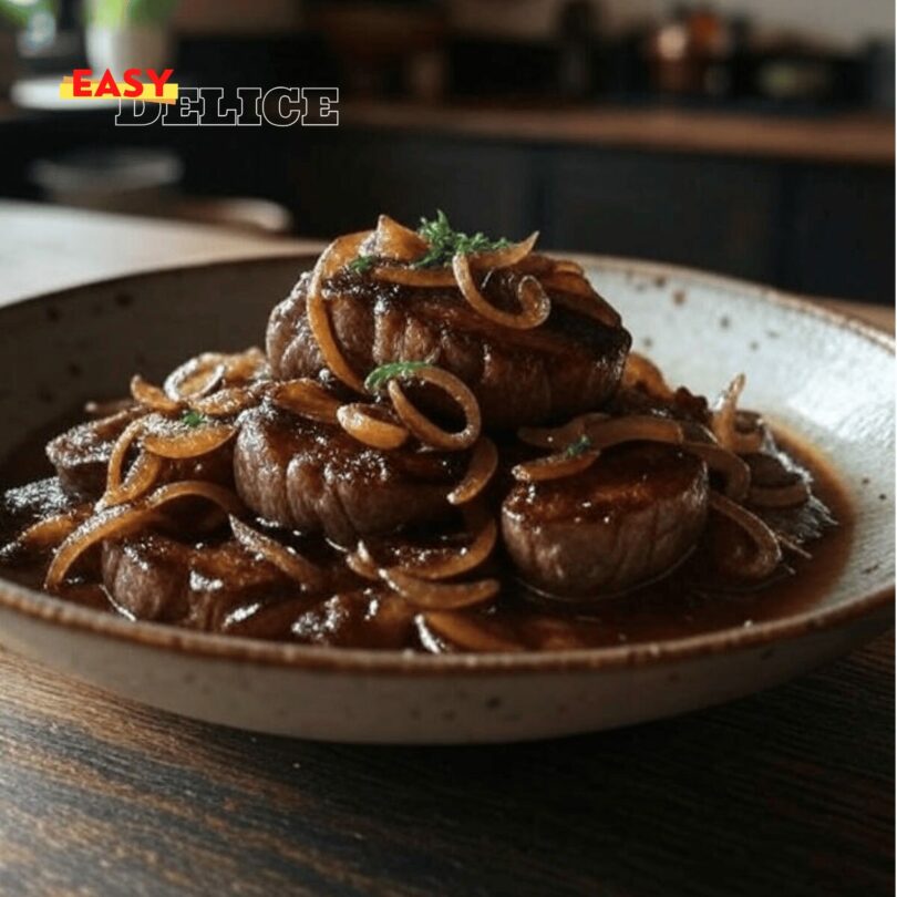 Recette de Bœuf Sauté aux Oignons
