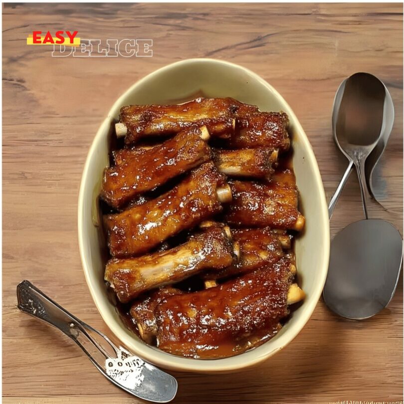 Recette de Côtes Levées Collantes au Miel et à l’Ail