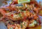 Recette de Gambas Grillées au Beurre d’Ail et Persil