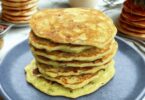 Pancakes Salés Courgette et Feta