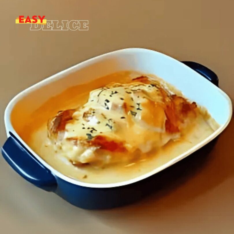 Les cassolettes de poulet au Maroilles