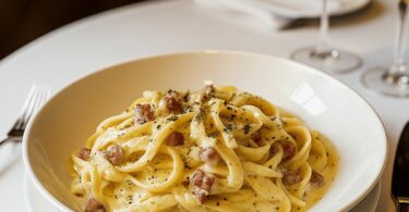Pâtes à la Carbonara