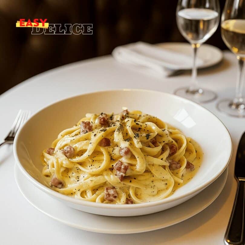 Pâtes à la Carbonara