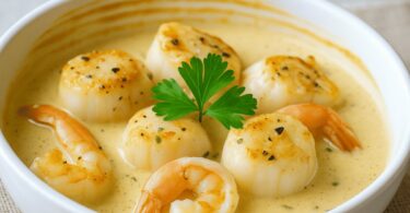 Cassolette de Poissons et Crevettes