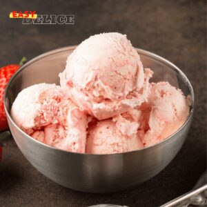 Glace Maison Banane-Fraise sans Sorbetière