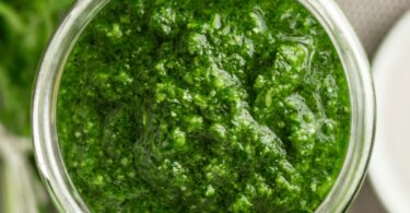 Pesto de Fanes de Radis