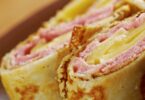 Recette de Crêpes au Jambon et Salade Verte de Cyril Lignac