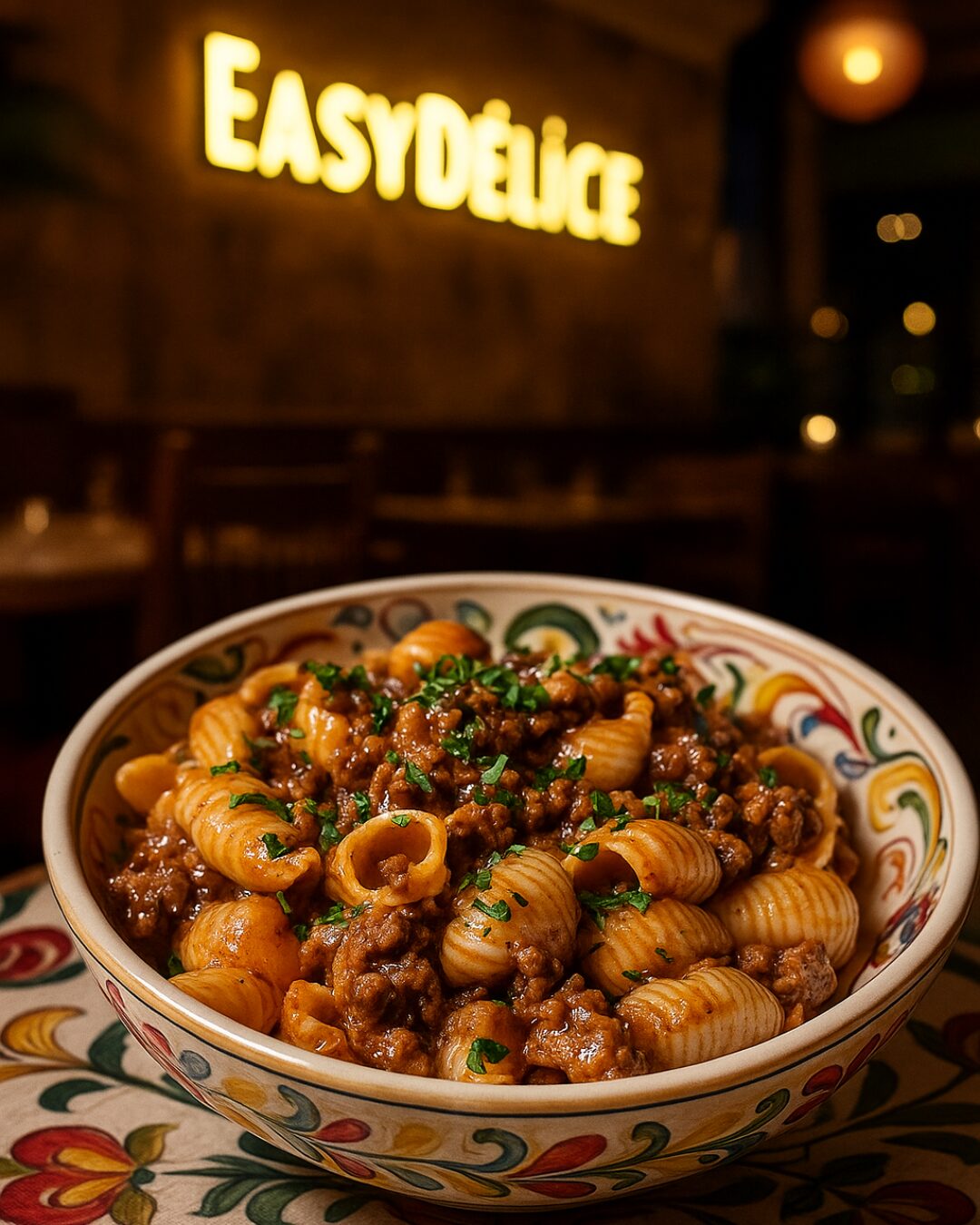 Macaroni à la Viande