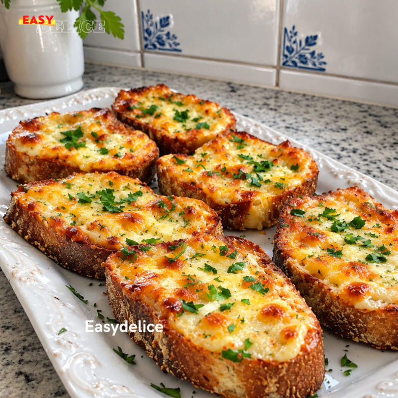 Recette de Pain à l’Ail Gratiné Façon Palace