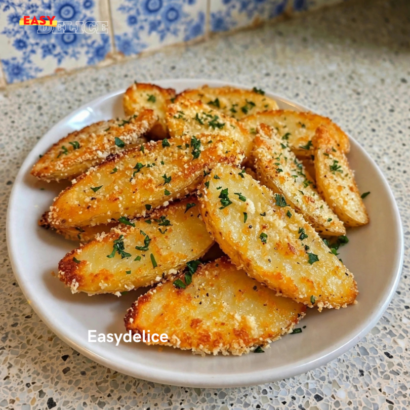 Pommes de Terre Ail et Parmesan