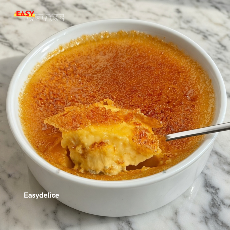 Crème Brûlée à la Vanille & Fève Tonka
