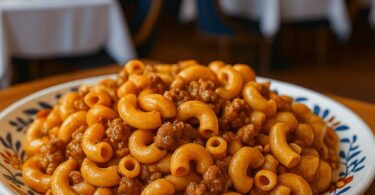 Macaroni à la Viande One Pot