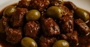 Sauté de Veau aux Olives