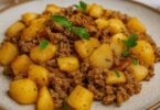 Viande Hachée avec Pommes de Terre