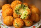 Boulettes Brocoli Fromage au Four