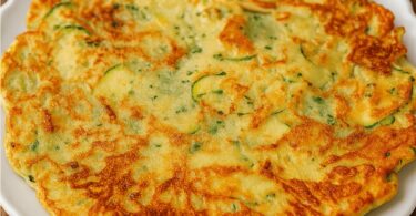 crêpes à la courgette