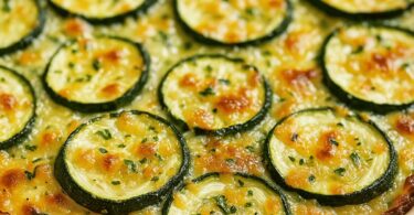 Clafoutis aux Courgettes et Parmesan