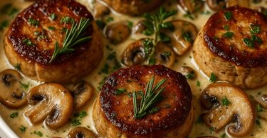 Blanquette de Filet Mignon de Porc aux Champignons