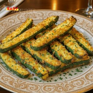 Courgettes au Parmesan Cuites au Four