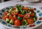 Salade de Tomates Libanaise