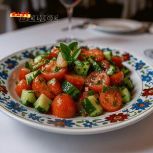 Salade de Tomates Libanaise