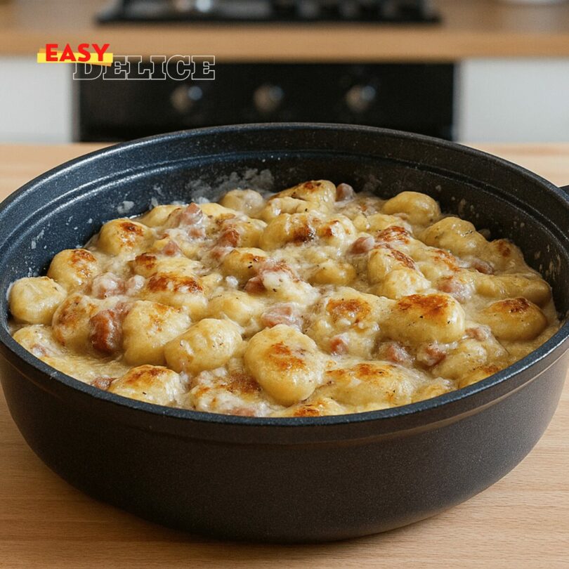 Poêlée de Gnocchi Façon Tartiflette