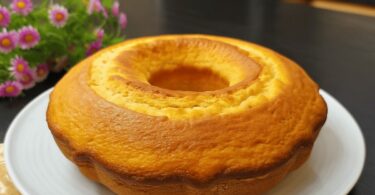 Gâteau au Citron Japonais en 5 Minutes