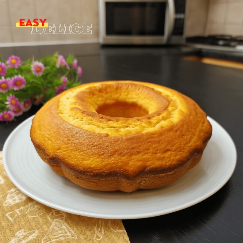 Gâteau au Citron Japonais en 5 Minutes