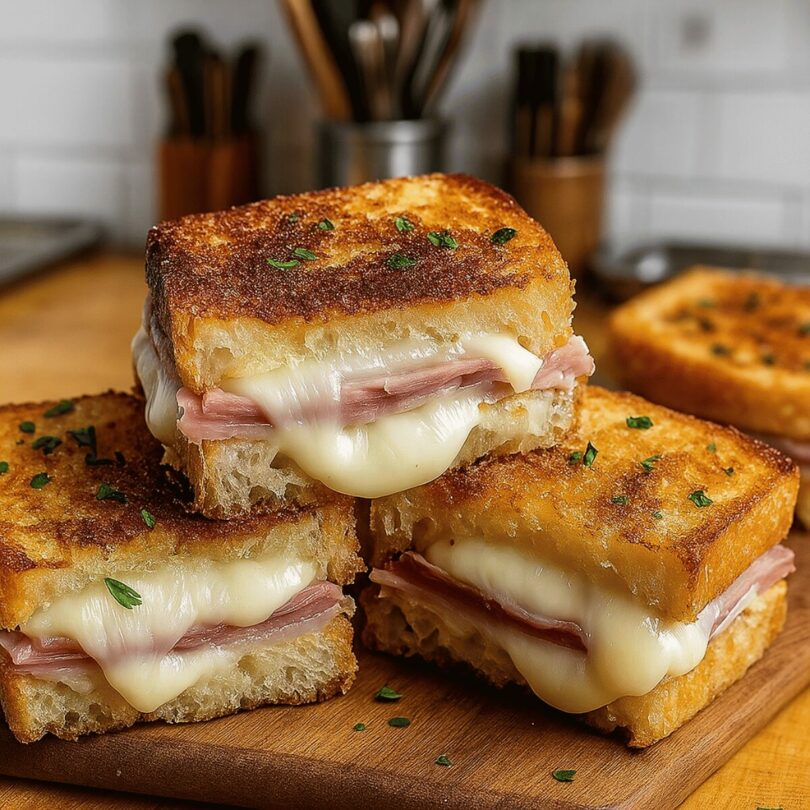 Mini Croques Jambon Fondant