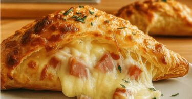 Chaussons au Jambon et Gruyère : Croustillants et Fondants