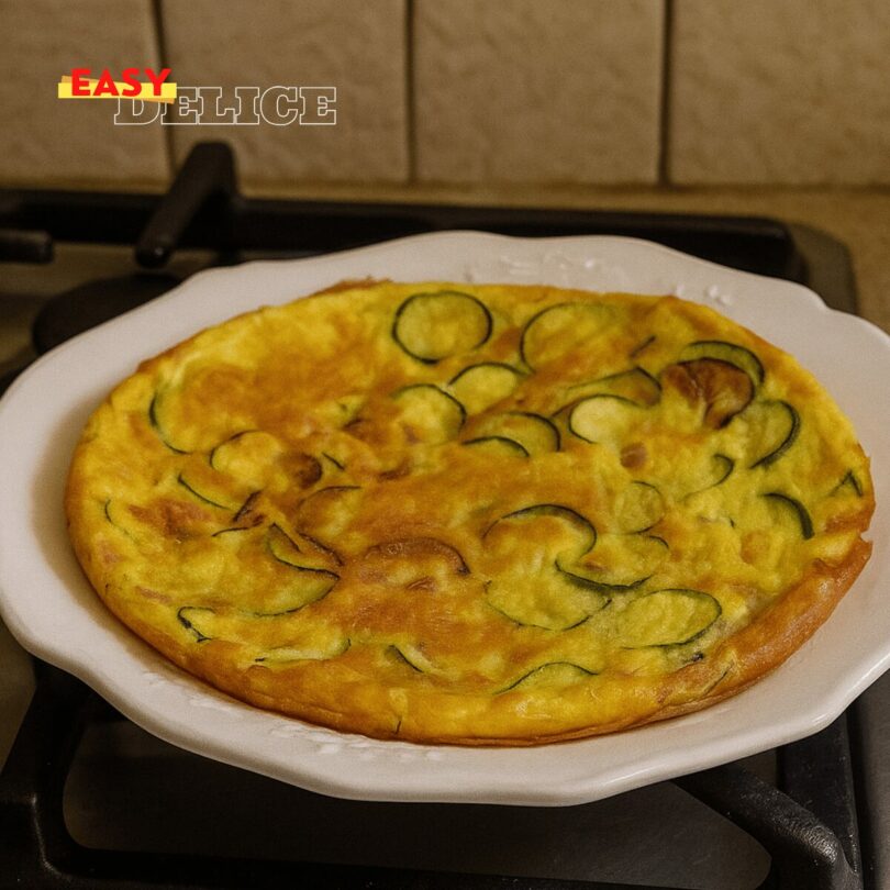 Quiche aux Courgettes et Lardons