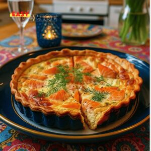 Quiche au Saumon et Boursin