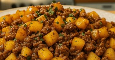 viande hachée aux pommes de terre