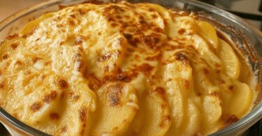 Gratin de Pommes de Terre au Jambon et Reblochon