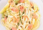 Tagliatelles au Saumon Frais