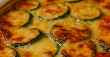Gratin de Courgettes aux Tomates et Fromage